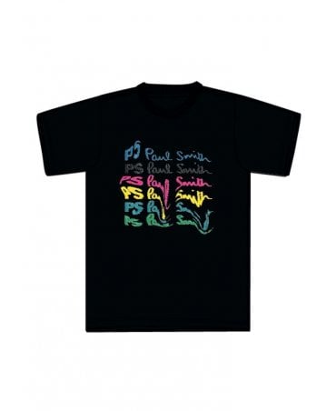Paul Smith Print navy T-shirt