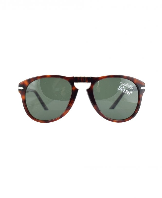 X-LAB 8004 Polarized Sunglasses - Dark Havana Frame, Blue Lenses, Unisex Acetate