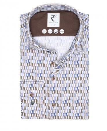 Pillow print knitted shirt