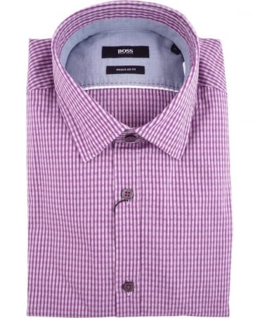 Pink Patterned Check Lorenzo