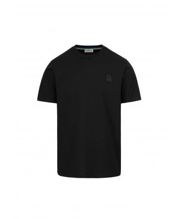 RUBBER BADGE BLACK TEE