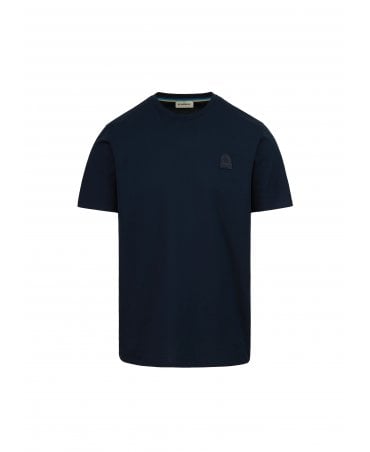 RUBBER BADGE NAVY TEE