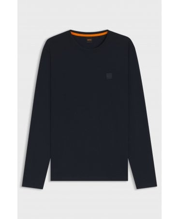 TACKS LONG SLEEVE NAVY TEE