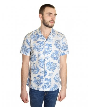 Tourist Off White Brandon Print Shirt