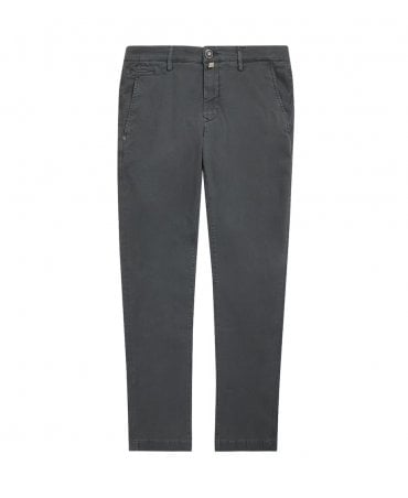 WASHED BOBBY GUNMETAL CHINO