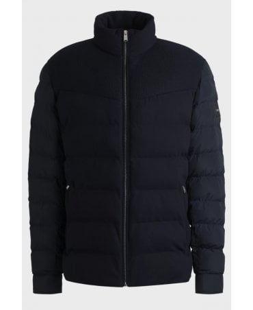 Water-repellent jacket in mixed materials