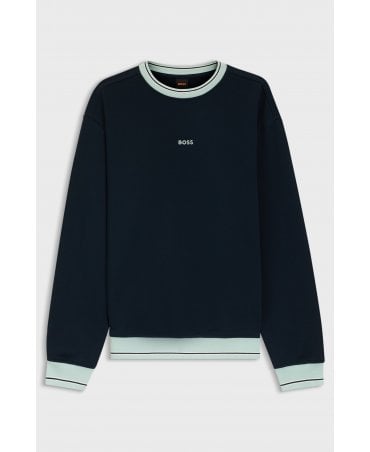 WE_BLOCKS NAVY SWEATSHIRT