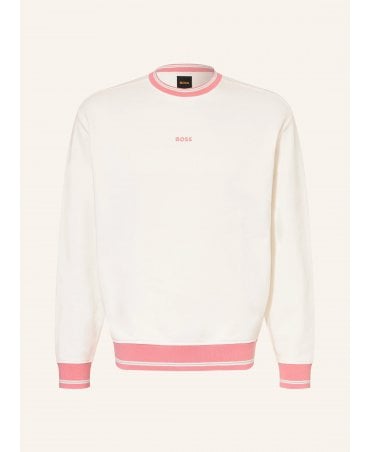 WE_BLOCKS WHITE SWEATSHIRT