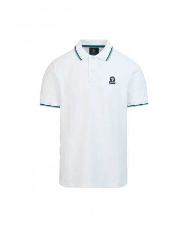 WHITE BADGE LOGO POLO