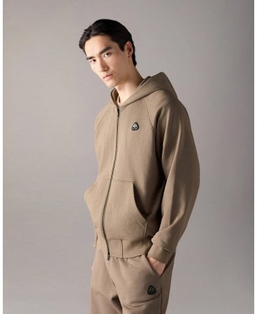 YUL ZIP ASHEN HOODY